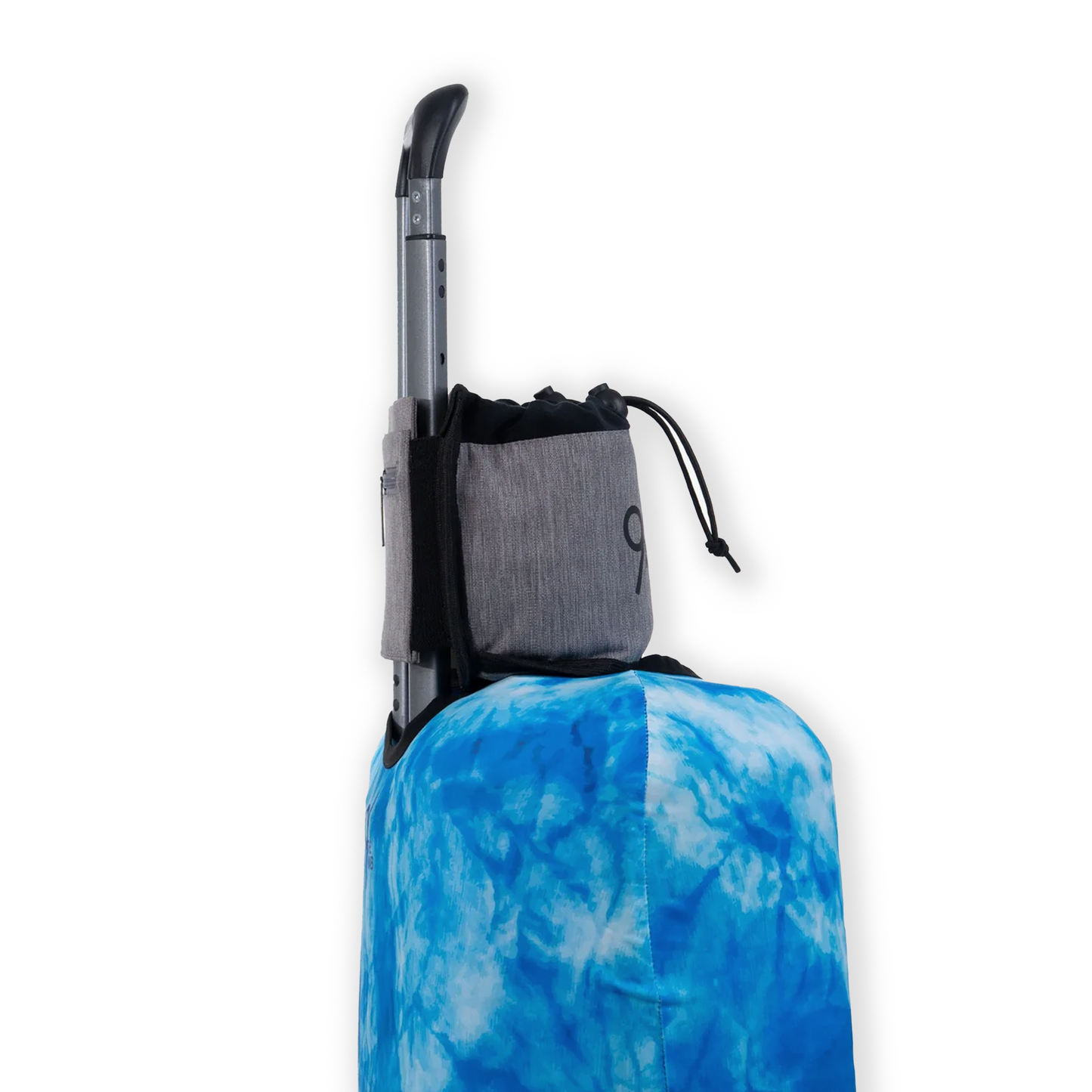 Bottle & Cup Holder for Luggage In Grey